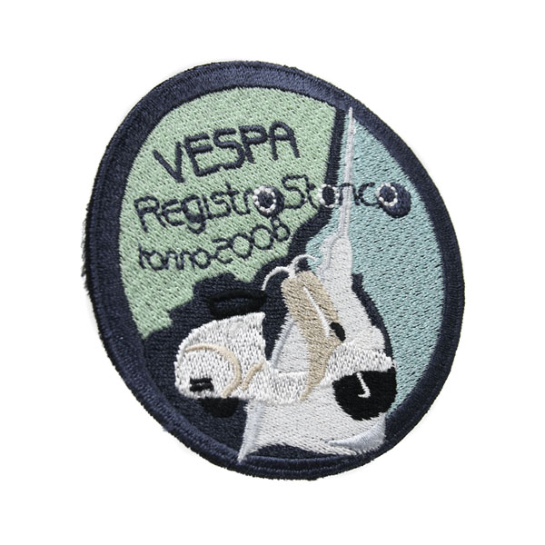 Vespa Registro Storico Torino 2008 Patch