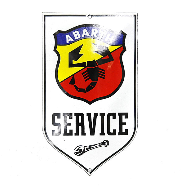 ABARTH SERVICEホーローサインボード