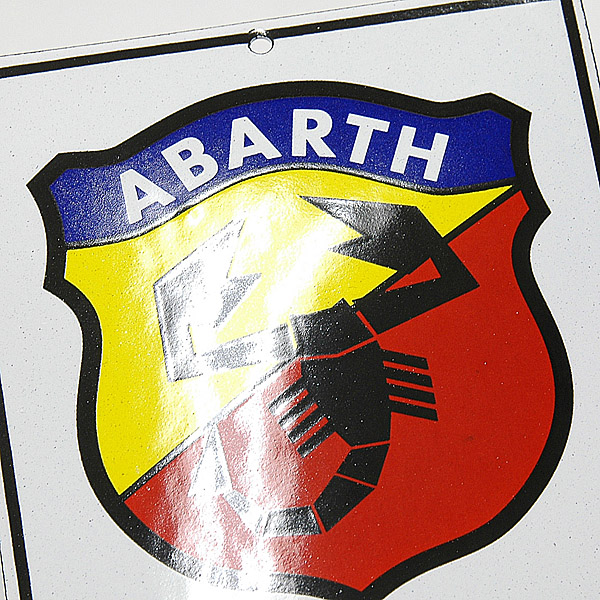 ABARTH SERVICE ホーローサインボード