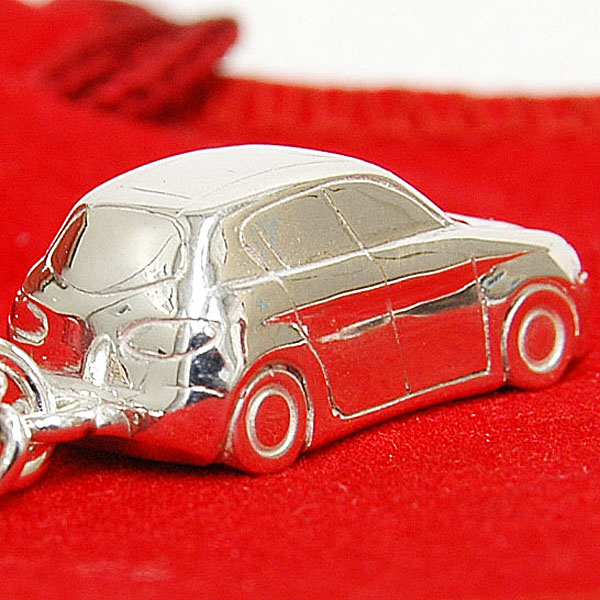 Alfa Romeo 147 Phase 2 Sterling Silver Keyring