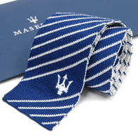 MASERATI Silk Knitted Tie(Classic)