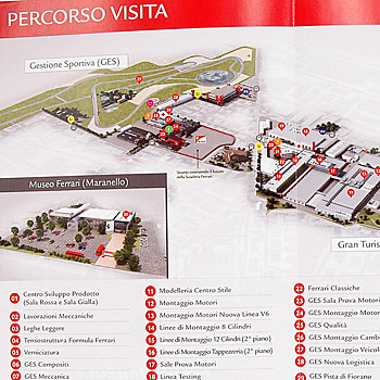 Ferrari Family Day 2013 leaflet