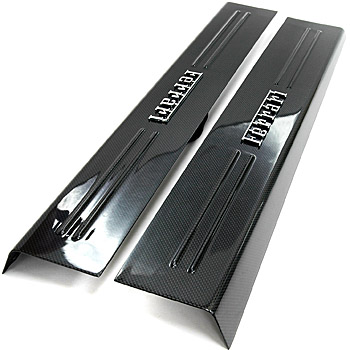 Ferrari genuine carbon door step guard set (F12)