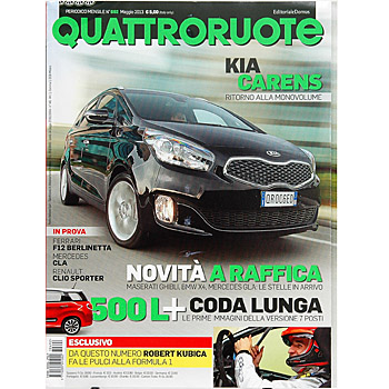 Quattroruote May 2013