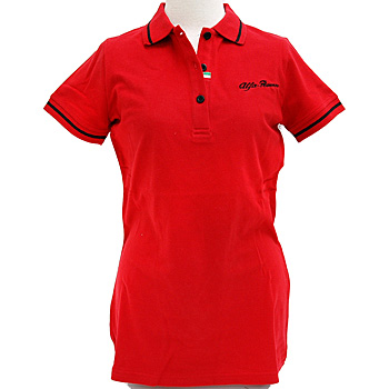 Alfa Romeo Polo Shirts(for Women/Red)