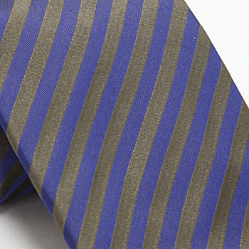 Ferrari Neck-Tie(regimental/brown)