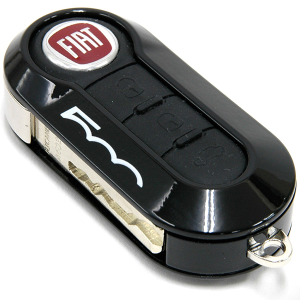 FIAT Genuine 500 Key Cover Set(Bordeaux/Black)