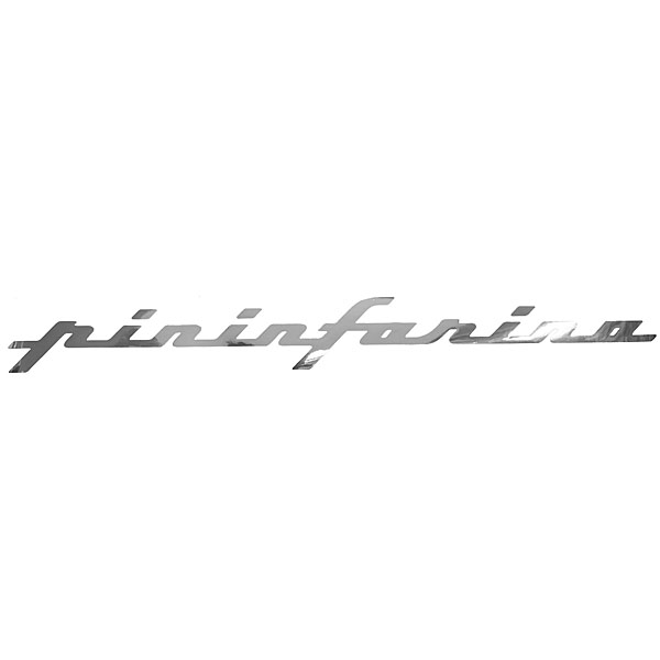 Pininfarinaロゴステッカー(切文字/クローム)