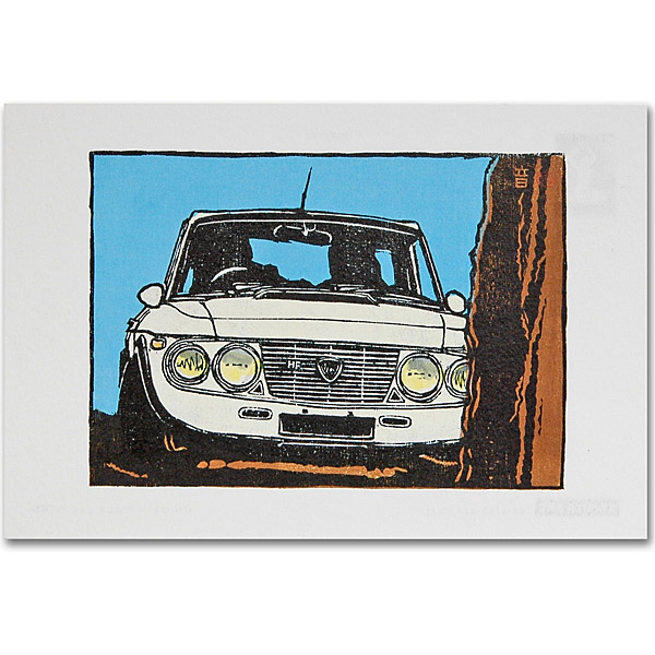 LANCIA Fulvia Post Card