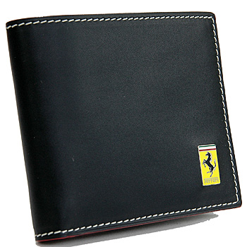 Ferrari Leather Wallet(Black)