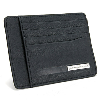 Pininfarina Leather Card Holder PERGUSA by BRICS (Black)(BP908861-099)