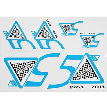AUTODELTA 50anni Memorial Stickers Set