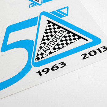 AUTODELTA 50anni Memorial Stickers Set