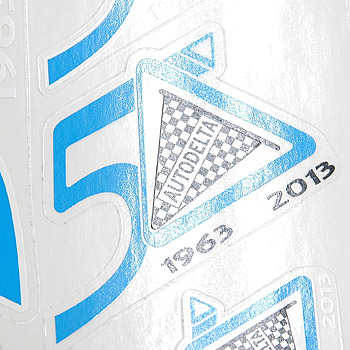 AUTODELTA 50anni Memorial Stickers Set