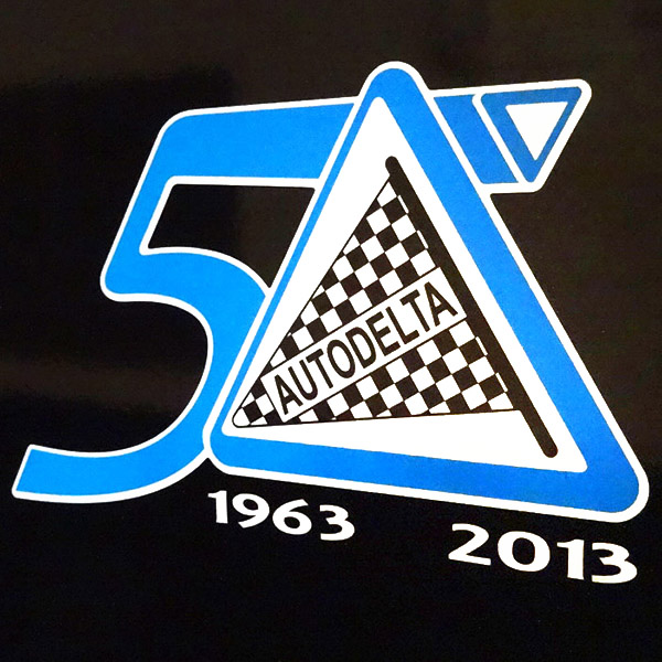 AUTODELTA 50anni Memorial Sticker (Die Cut) by RIA(Registro Italiano Alfa Romeo)