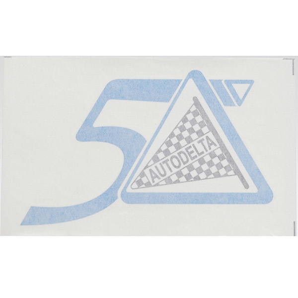 AUTODELTA 50anni Memorial Sticker (Die Cut) by RIA(Registro Italiano Alfa Romeo)