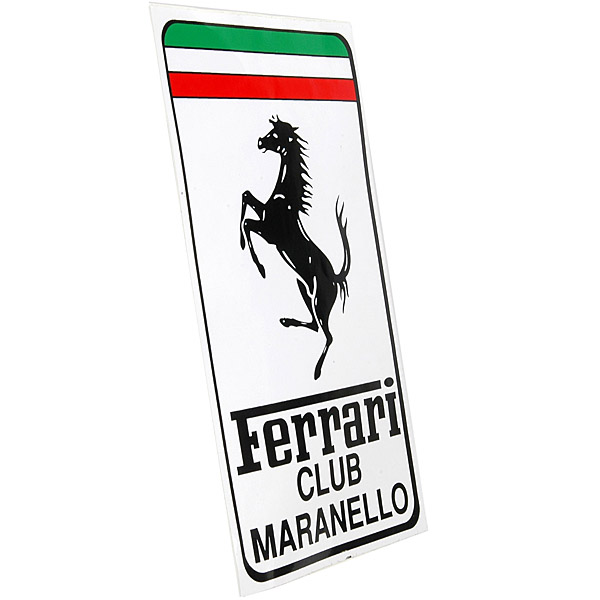 Ferrari Club Maranello Emblem Sticker