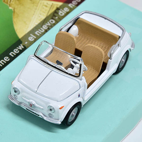 1/43 FIAT 500 JOLLY Miniature Model(White)