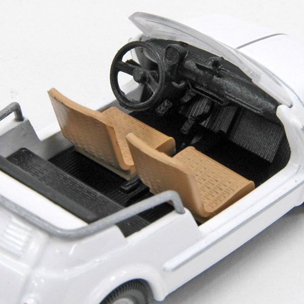 1/43 FIAT 500 JOLLY Miniature Model(White)