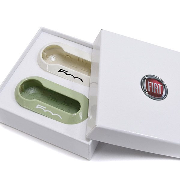 FIAT Genuine 500 Key Cover Set(Red/Opal Green)