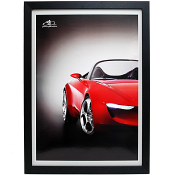 Pininfarina 80anni Memorial Poster with frame