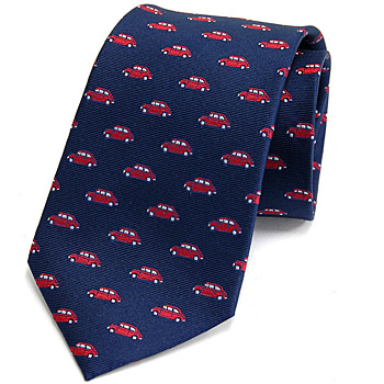 FIAT 500 CLUB Neck Tie(Cars)