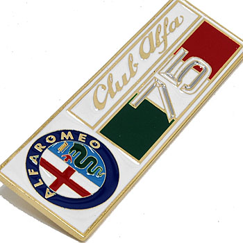 Club Alfa 75 Emblem