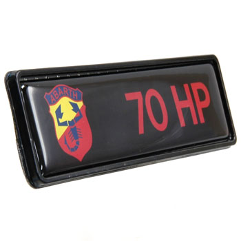 AUTOBIANCHI A112 ABARTH 70HP Plate(Re-Product)