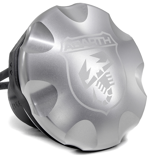 ABARTH Aluminium Fuel Cap-Emblem-