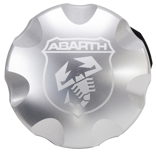 ABARTH Aluminium Fuel Cap-Emblem-