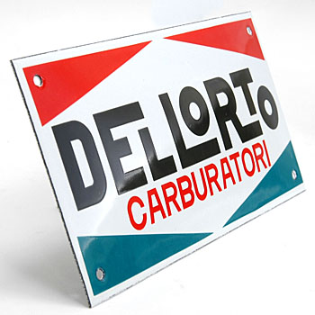 DELLORTO Sign Plate