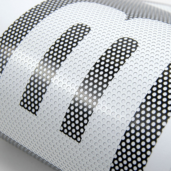 ABARTH Window Shield Sticker(Mesh/black)
