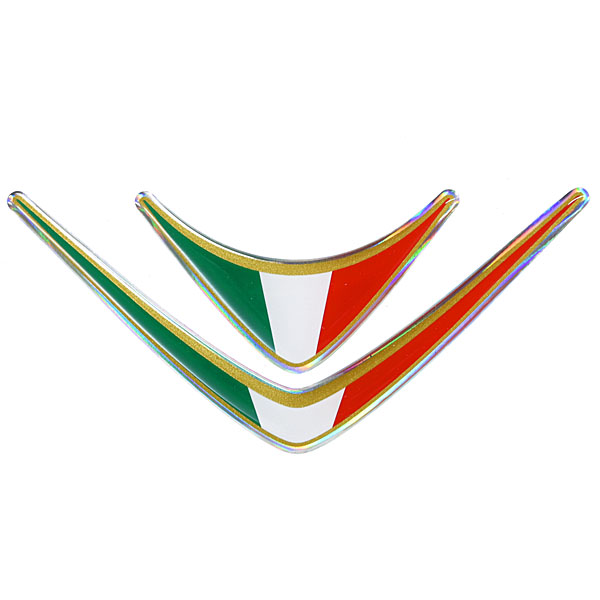 ITALIAN FLAG 3D Sticker(Boomerang)