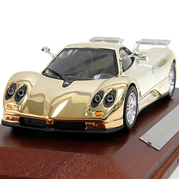 1/43 Pagani Zonda Miniature Model(Gold)