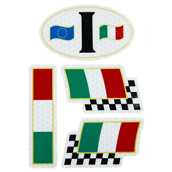 Italian Flag Sticker Set(Reflection/Type A)