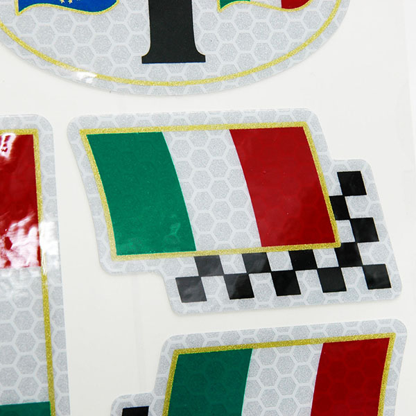 Italian Flag Sticker Set(Reflection/Type A)