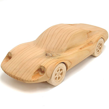 1/10 Ferrari Dino Wooden Model