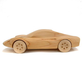 1/10 Ferrari Dino Wooden Model