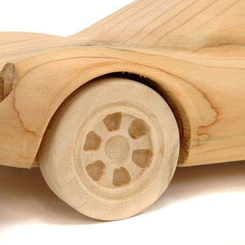 1/10 Ferrari Dino Wooden Model