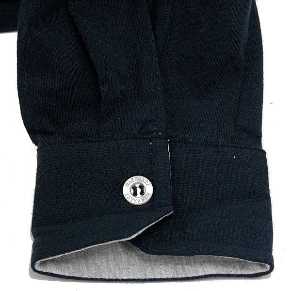 MASERATI Polo Shirts(Long Sleeves/Blue)