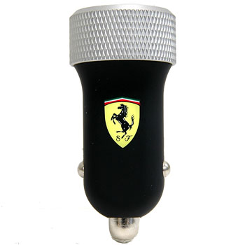 Ferrari Smart Phone Car Charger(Black)