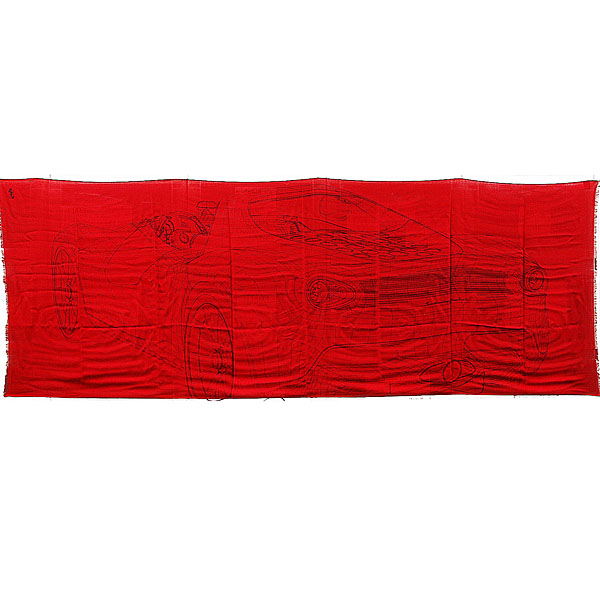 Pininfarina 80anni Memorial foulard (Red)