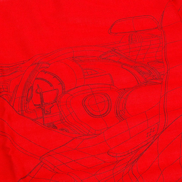 Pininfarina 80anni Memorial foulard (Red)