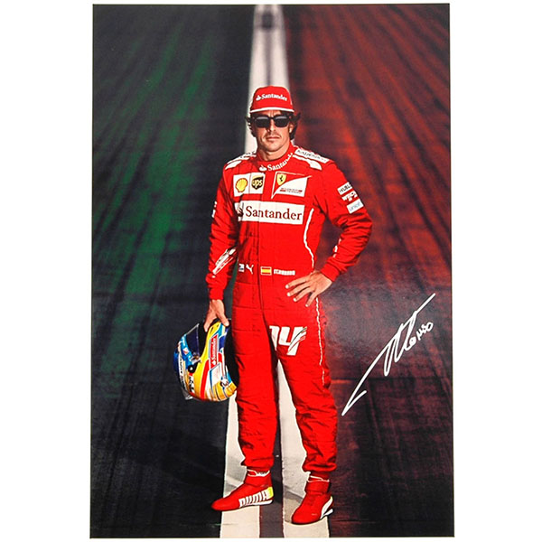 Scuderia Ferrari F14-T Press Leaflet & Drivers Card Set