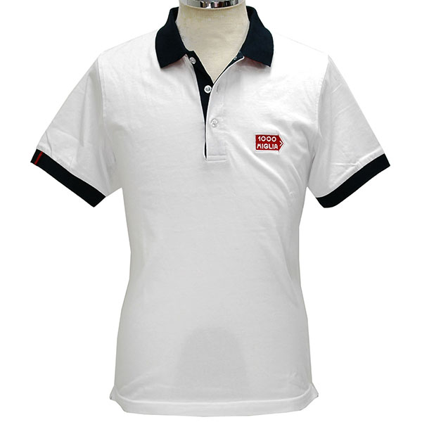 1000 MIGLIA Official Polo Shirts(White)