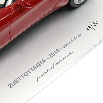 1/18 Pininfarina 2uettottantaߥ˥奢ǥ(ߥƥåɥǥ)80