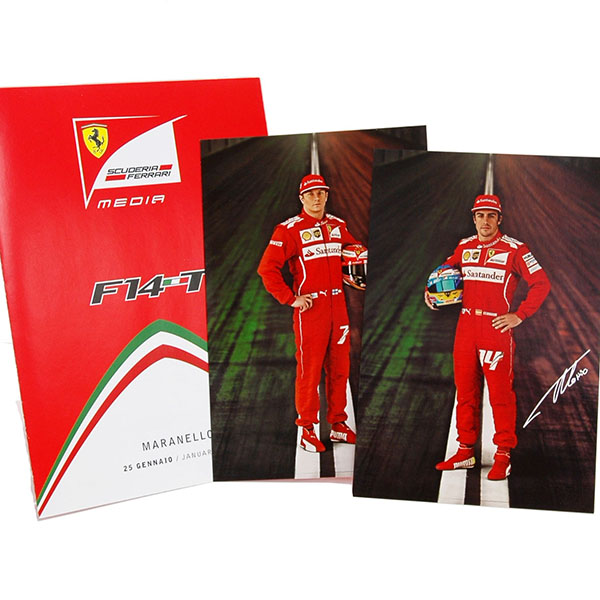 Scuderia Ferrari F14-T Leaflet&Drivers Card Set-2nd Edition-