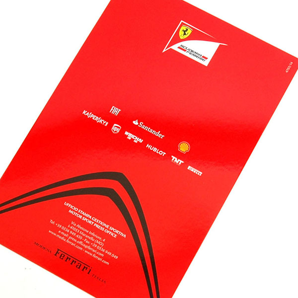 Scuderia Ferrari F14-T Leaflet&Drivers Card Set-2nd Edition- 