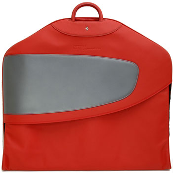 Ferrari 612 Scaglietti Leather Garment Bag by schedoni