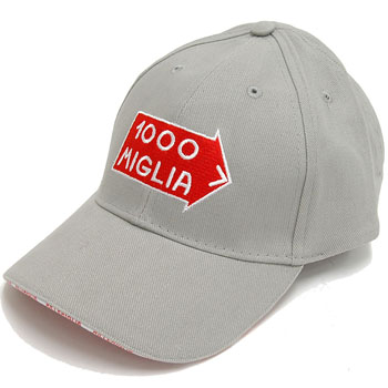 1000 MIGLIA Official Baseball Cap (Gray)